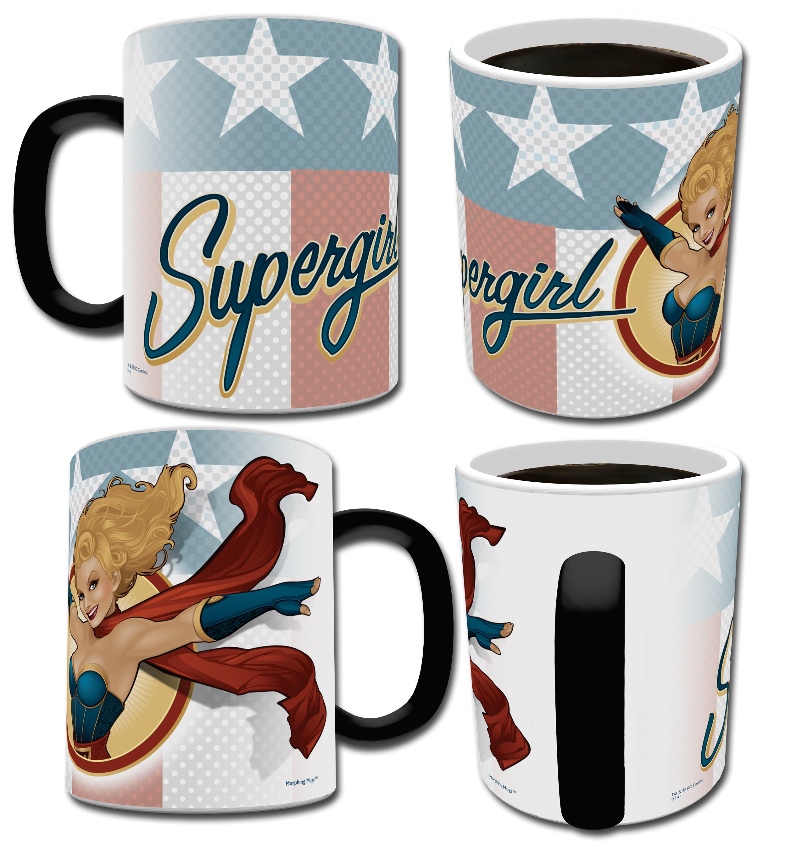 DC Comics (Justice League - Supergirl Bombshell) Morphing Mugs® Heat-Sensitive Mug MMUG096